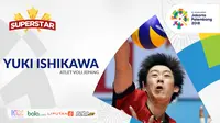 Superstar Asian Games, Yuki Ishikawa (Bola.com/Adreanus Titus)