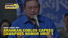 Beredar di media sosial postingan video yang diklaim Presiden ke-6 RI Susilo Bambang Yudhoyono (SBY) meminta masyarakat coblos pasangan capres-cawapres nomor urut 1 Anies Baswedan-Muhaimin Iskandar. Video yang diklaim Presiden ke-6 RI SBY meminta mas...