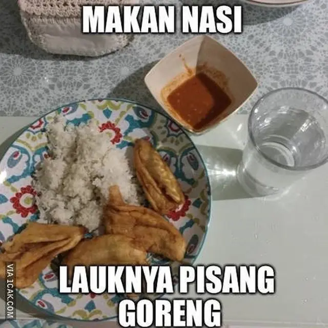 kombinasi makanan absurd