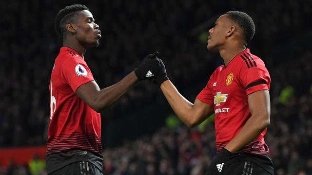 Paul Pogba dan Anthony Martial