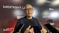 Joy Wahjudi, CEO Erajaya Digital saat ditemui di Jakarta dalam acara Midnight Launch iPhone 17 series iBox. (Liputan6.com/ Yuslianson)