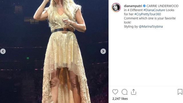 Rancangan Diana Putri (Instagram/ dianamputri)