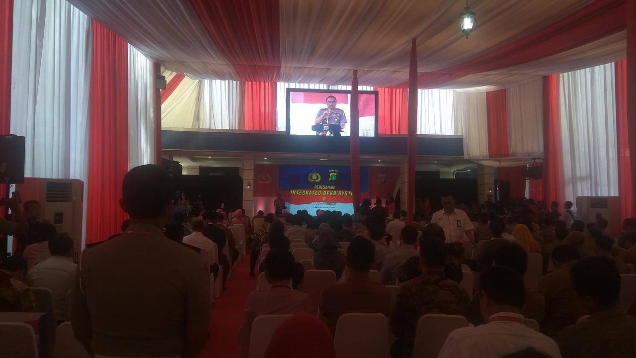 Peluncuran pelayanan BPKB Online