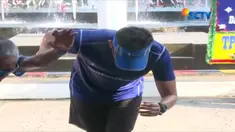 Lari pagi sepanjang 12 kilometer itu dilakukan Sandiaga untuk melakukan sidak jalanan Ibu Kota.