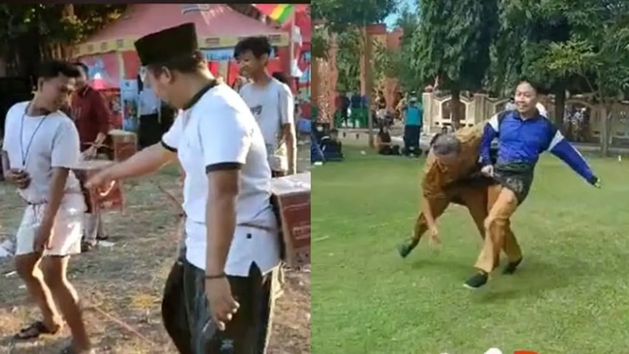 6 Video Viral Lomba 17 Agustus yang Diikuti Bapak-Bapak Ini Bikin Ketawa