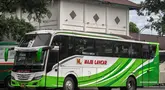 Tri Sakti All New Infinity Deluxe (front engine) milik PO Maju Lancar. (Source: Instagram/@wisnunuu_)
