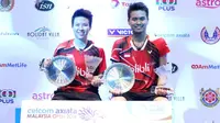 Ganda campuran Indonesia, Tontowi Ahmad/Liliyana Natsir, menjadi andalan dalam merebut gelar pada Malaysia Terbuka Super Series Premier 2017, 4-9 April. (PBSI)