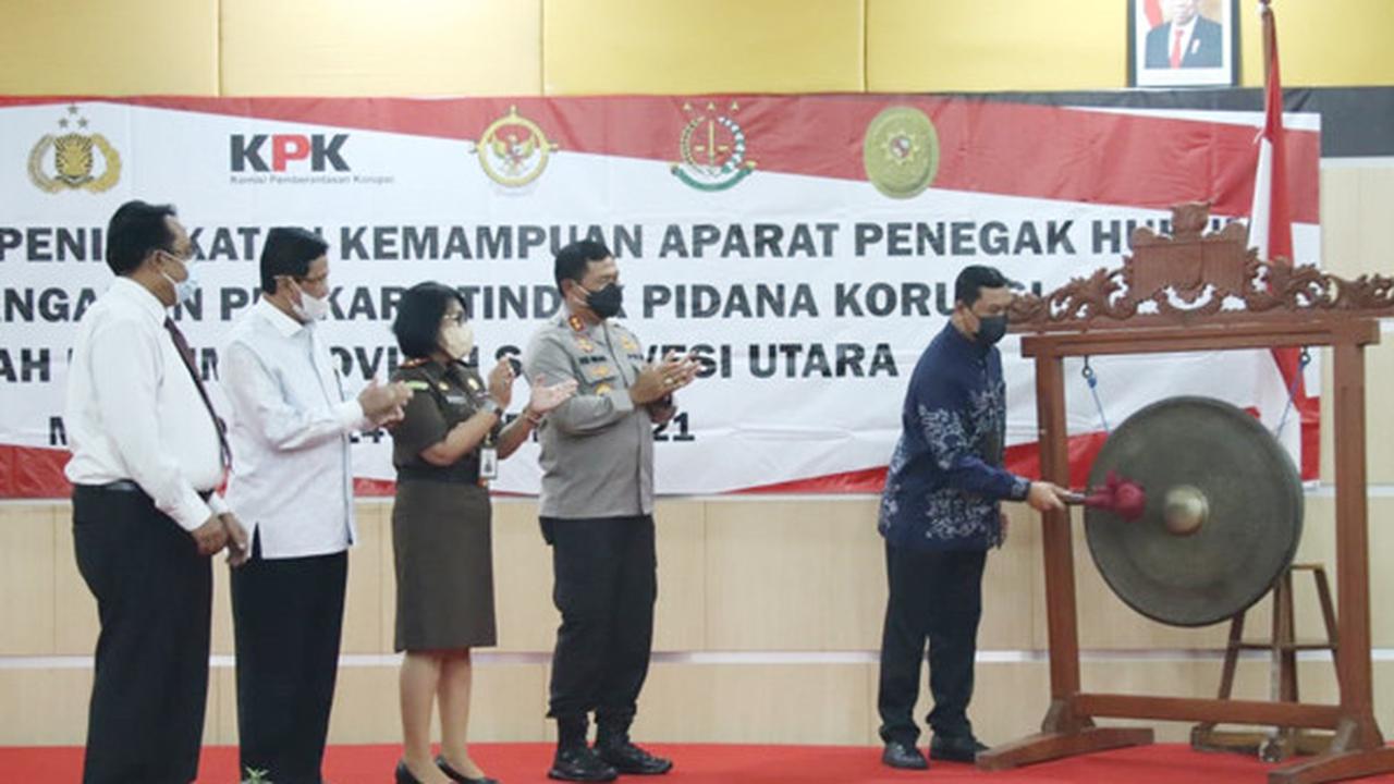 Pembukaan kegiatan yang digelar di Manado, Selasa (12/10/2021), turut diikuti jajaran Polda Sulut.