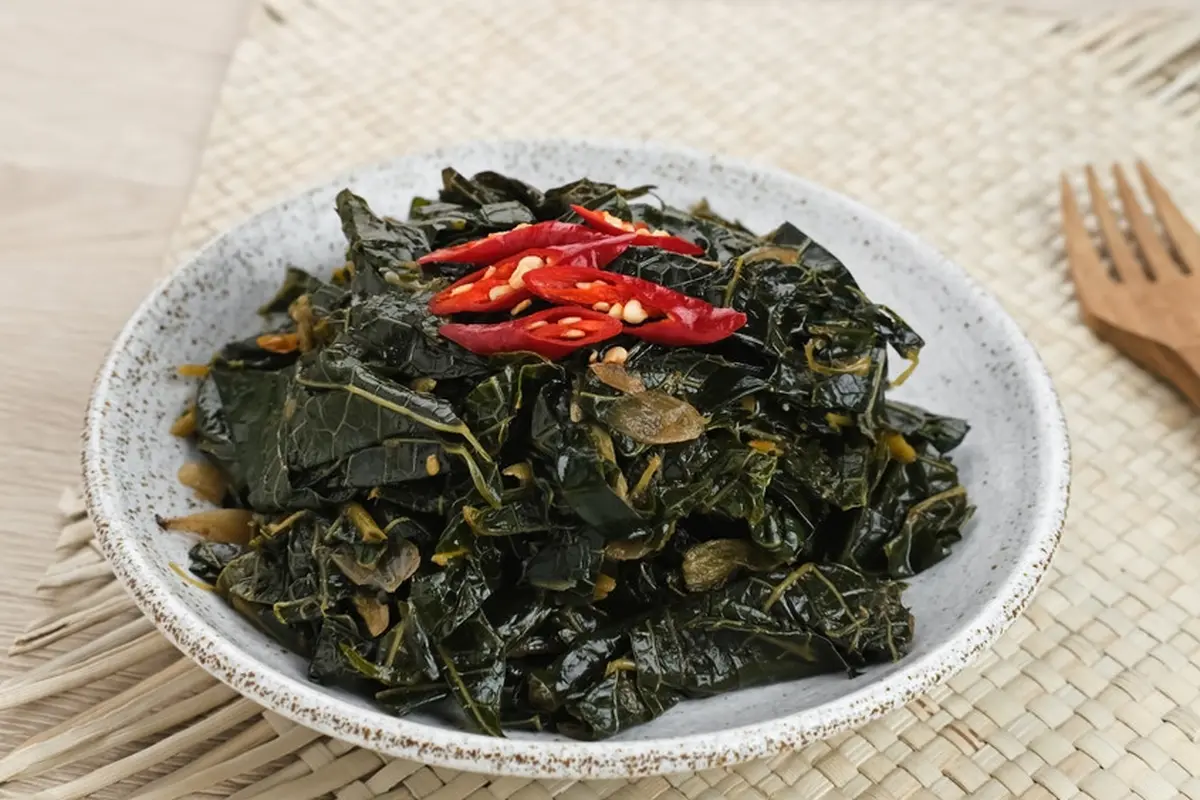 tumis daun pepaya