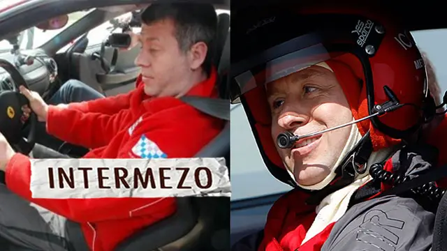 INTERMEZO: Aksi Pria Buta Kendarai Supercar