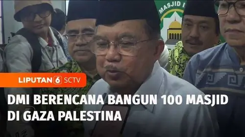 VIDEO: Dewan Masjid Indonesia akan Bangun 10 Masjid di Gaza, Total Target Ada 100 Masjid