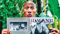 Dwayne Johnson dalam Jumanji: Welcone to the Jungle. (Pinterest)