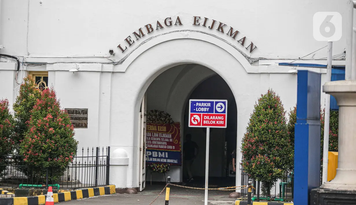 Suasana Kantor Lembaga Biologi Molekuler (LBM) Eijkman di Jakarta, Selasa (4/1/2022). Pemerintah melebur LBM Eijkman yang telah beroperasi selama 33 tahun ke Badan Riset dan Inovasi Nasional (BRIN).  (Liputan6.com/Faizal Fanani)