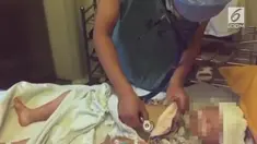 Hanya karena salah satu alasan yang tak masuk akal, seorang ibu di China tega memotong alat kelamin putranya yang masih balita.