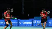Ganda campuran Indonesia Tontowi Ahmad/Liliyana Natsir lolos ke final Malaysia Open Super Series Premier 2016. (Liputan6.com/Humas PP PBSI)