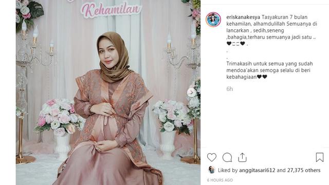 Young Lex dan istri (Foto: Instagram/@eriskanakesya)