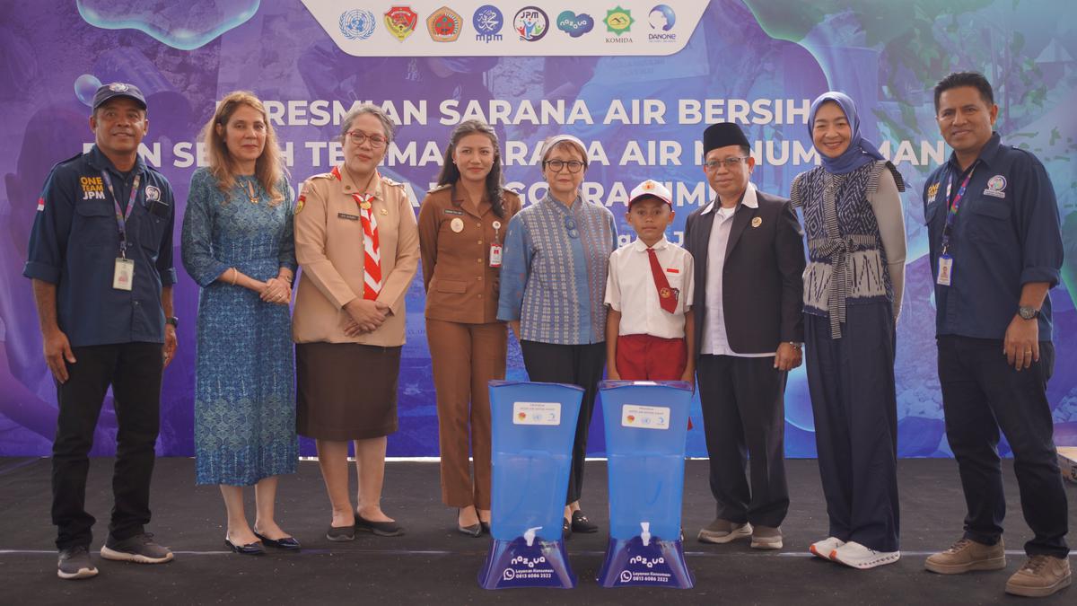 Cegah Stunting, Warga NTT Kini Nikmati Akses Air Bersih dan Air Minum Aman