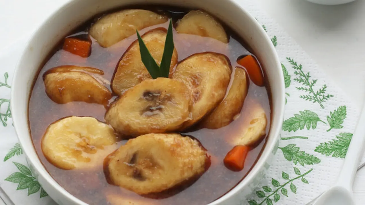 resep kolak pisang takjil