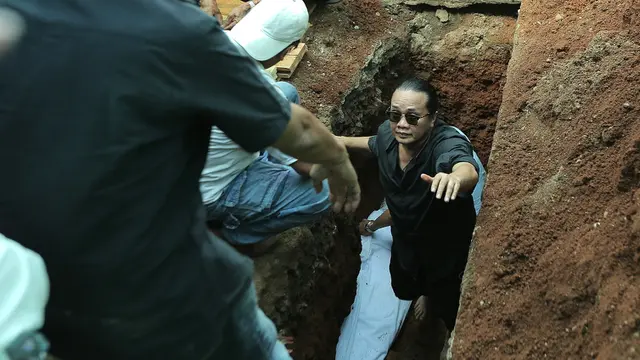 [Fimela] Pemakaman Dian Pramana