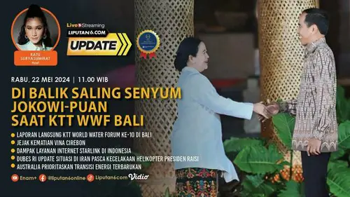 Di Balik Saling Senyum Jokowi-Puan Saat KTT WWF Bali