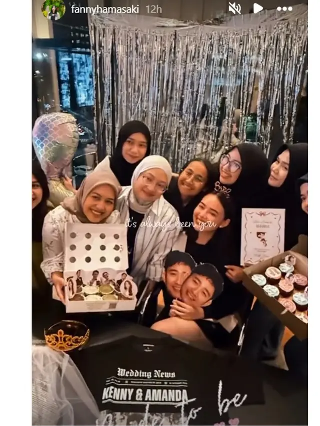 6 Potret Kejutan Bridal Shower Amanda Manopo Jelang Nikah, Meriah Penuh Cinta