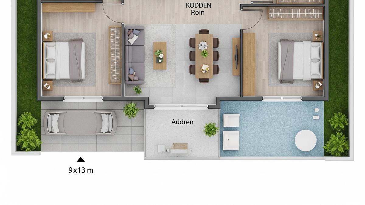 8 Model Rumah Sederhana Kamar 4 Terbaru yang Efisien dan Fungsional