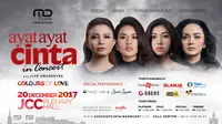 Miniposter Ayat Ayat Cinta In Concert With Live Orchestra - Colours Of Love. [foto: Media Release]