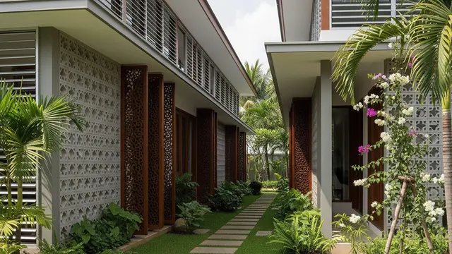 Desain Rumah Sempit Memanjang Anti Pengap