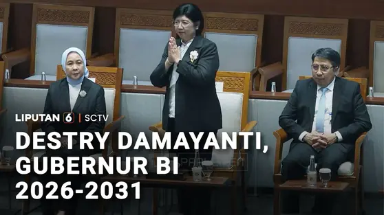 Destry Damayanti, Gubernur BI 2026-2031