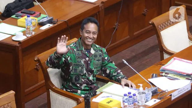 Andika Perkasa jalani fit and proper calon panglima