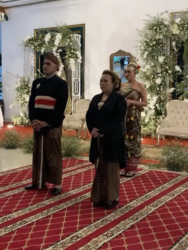 Penampilan Amanda, Putri Christian Gonzales saat Menikah dengan Rontini. Dok. @eva_ellococg10