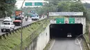 Tol Jagorawi terlihat lenggang pada hari libur Kenaikan Isa Almasih, Jakarta, Kamis (14/5/2015). (Liputan6.com/Helmi Afandi)