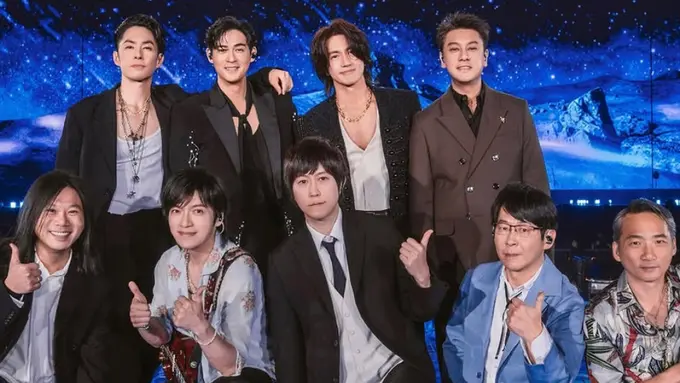 F4 Comeback di Konser MayDay Setelah Hiatus 12 Tahun, Tetap Charming di Usia 40an