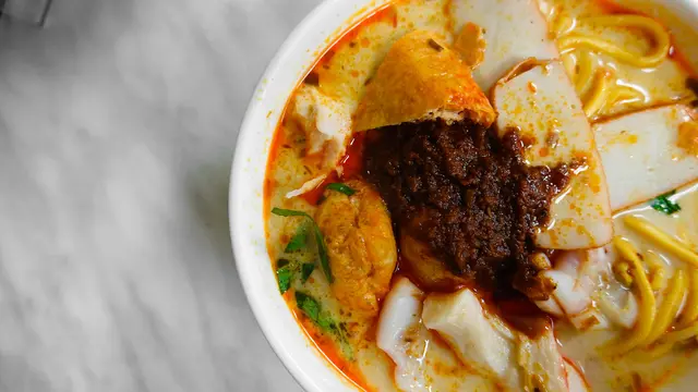 Ilustrasi Laksa Bogor.