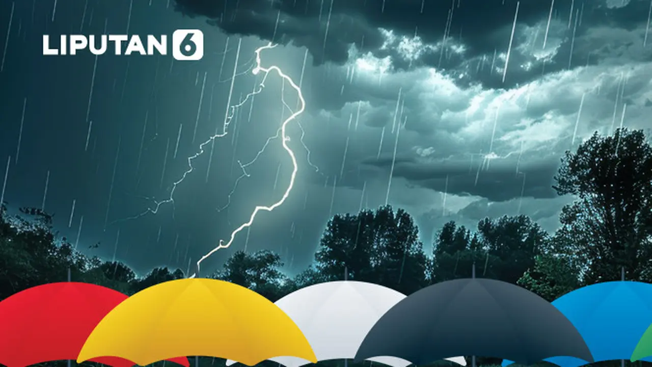 Banner Infografis Waspada La Nina Melanda Indonesia Akhir Tahun 2025.