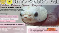 Kontes Cupang Nasional Diadakan di Purwokerto