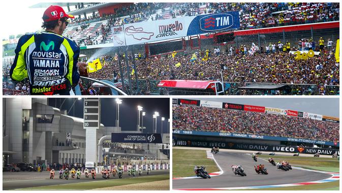 5 Sirkuit Terbaik Dan Terunik Dalam Sejarah Motogp Motogp Bola Com