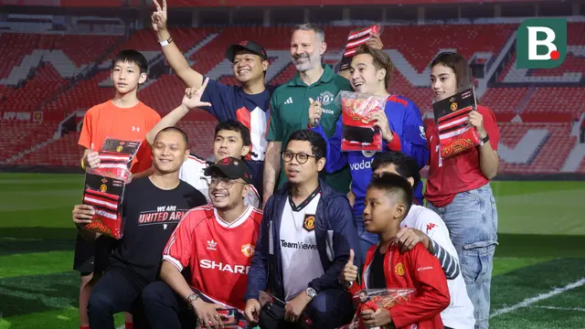 Legenda Manchester United Ryan Giggs di Jakarta