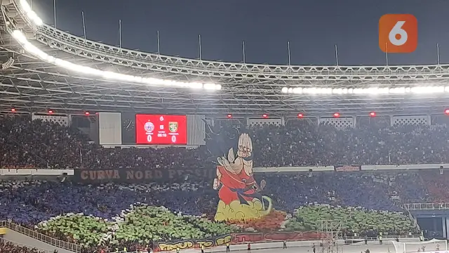 FOTO Koreografi The Jakmania