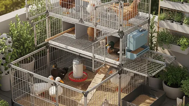 Model Peternakan Urban Farming Multi-Hewan di Lahan Kecil