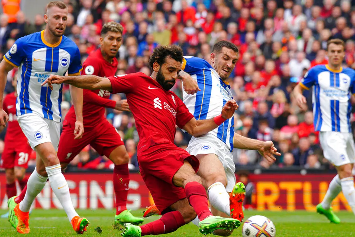 Hujan Gol, Liverpool Ditahan Imbang Brighton di Anfield