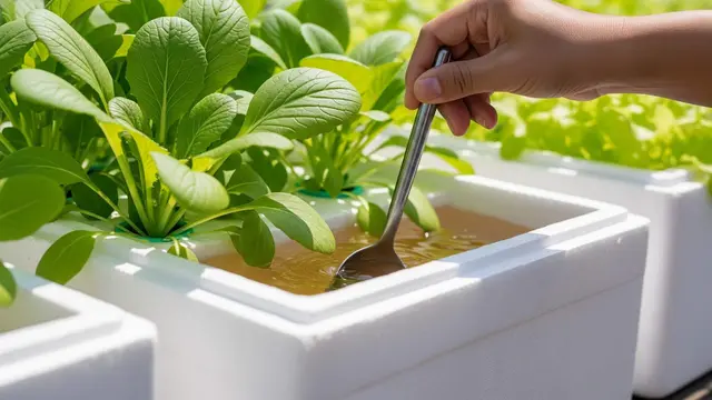 Cara Buat Kebun Hidroponik dari Box Styrofoam Bekas