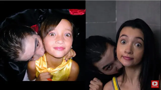 6 Potret Masa Kecil Vs Masa Kini Bryan dan Megan Domani, Kompak Sedari Dulu