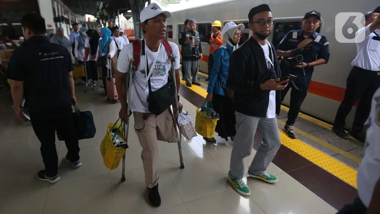 Mudik Gratis MRAD Berangkatkan 644 Penyandang Disabilitas
