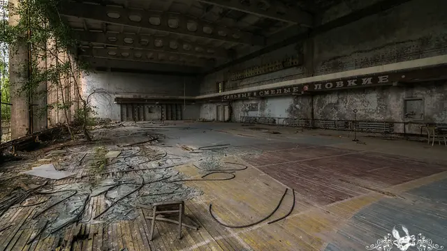 35 Tahun Berlalu, Ini 6 Potret Bangunan Bencana Nuklir Chernobyl yang Mengerikan