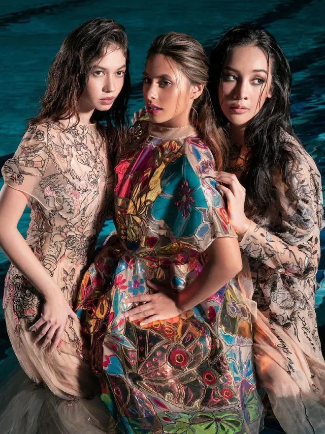 5 Gaya Pemotretan Yuki Kato, Valeriw Thomas, dan Anya Geraldine, Menawan