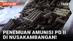 Viral! Ribuan Amunisi Bekas Perang Dunia Ditemukan di Nusakambangan