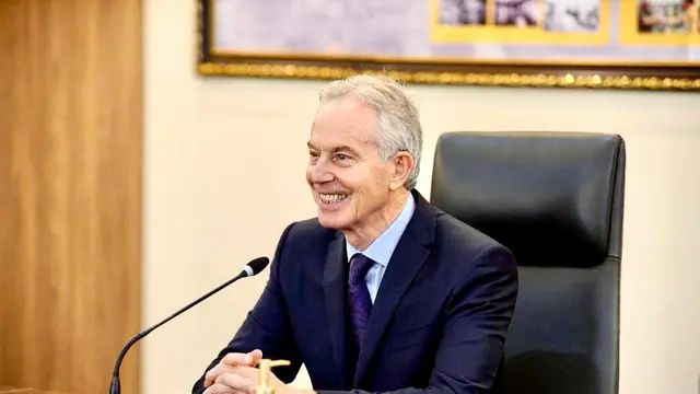 Tony Blair, eks PM Inggris yang kini jadi dewan pengawas Danantara (Foto: ekon.go.id)
