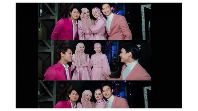5 Momen Pertemuan Lesty Kejora dan Rizky Billar Bareng Dinda Hauw dan Rey Mbayang