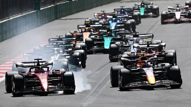 Foto: Charles Leclerc Lagi-lagi Ketiban Sial, Kali Ini Gagal Finis di F1 GP Azerbaijan